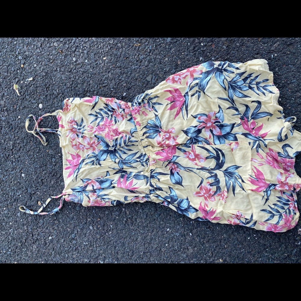Cute floral romper